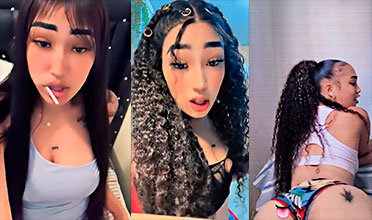 Dominicana Yeraldin Red Hot China en 4 Mostrando el Coño