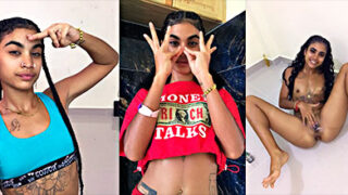 Dominicanas La Diosa Amaeya vota a El Chorro y llena todo el piso