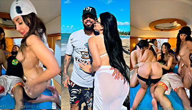 Etervid Dominicana no puede creer que tenga 5 lesbianas calientes