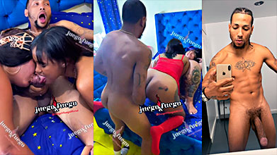 Macana Dominicana Pide Cogida De Cacao En Tríos Con Mami Cash