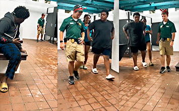 Dominicos atrapados en el baño de un centro comercial en EE.UU.