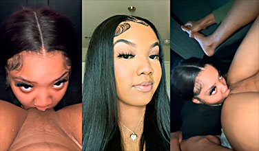 La loca lesbiana Drippin Velvet hace que su víctima se corra.