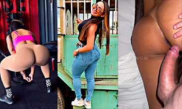 A Edna Samara le rompen el culo y sus gritos llegan lejos