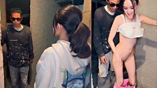 El Albañil Alex Marin Se Folla A La Patrona Lesly Marin