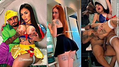 La pistola enana (Pistolinha) rompiéndole el culo a Mari Ávila