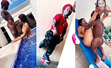 El Enano Matón Regalándole Pila de Nema a Cheila Marte