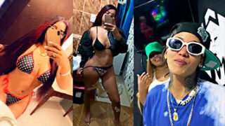 Abigail, expareja de Onguito Wa, la detiene y le dice: “Dame el culo, papá”