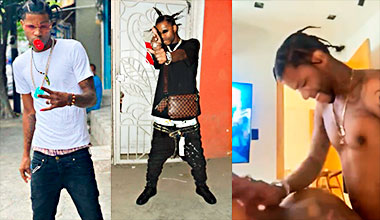 Haraca kiko dandole una pila de nema a culona y a una blanquita