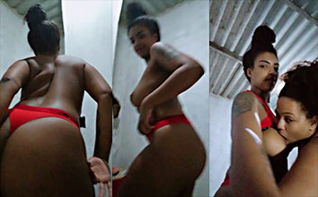 Su mejor amiga es lesbiana y ella cumple su fantasía porno