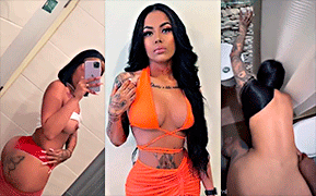 La hermana de Yailin, mamá Kim cantando en 4 y follando con mujeres