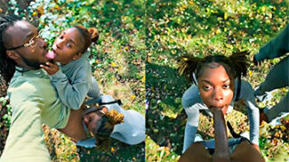 Su novia se mete con una puta de 18 años para sexo oral intenso