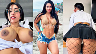 Itati Joss quiere que le rompan el culo con su ropa de colegiala