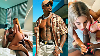 El negro Jason Luv follando en tríos con CJ Miles y Ema Karter