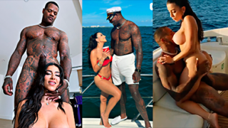 Jason Luv destrozando el coño de Lena The Plug en el mar