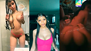 Junibelle follando intenso estilo perrito con un amigo