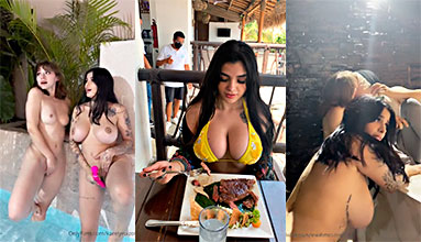 Karely Ruiz cumple fantasía de hacer un trío muy caliente