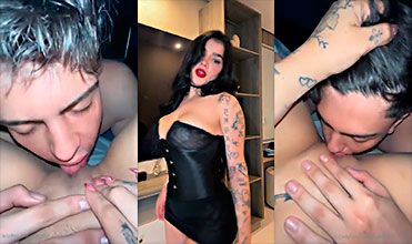 Karely Ruiz le hace chuparle el coño y lo agarra fuerte del pelo