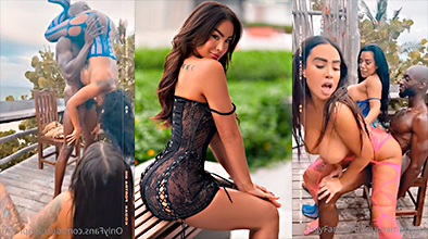 King Nasir follando el culo de un amigo y Samie Duchamp