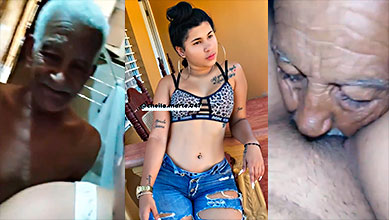 La banquera y su viejo cantan rico y el viejo solo dice Oh, maldita sea