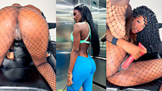 Chama Brenda Perlaza se hace una paja muy intensa