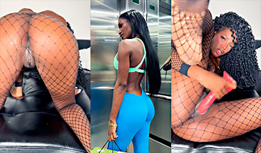 Chama Brenda Perlaza se hace una paja muy intensa