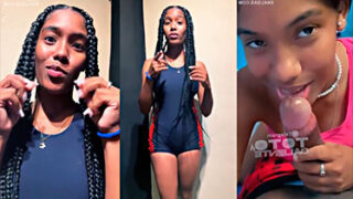 La Dominicana Madeline Es Muy Buena Chupando Pollas