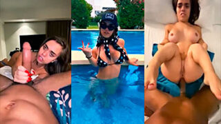 La enana Valentina Midget deja que una polla larga le meta el culo