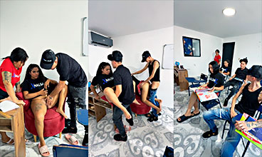 La Escuelita de XNALGAS Follando Duro en una Orgía Dentro del Curso