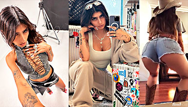 La Famosa Mia Khalifa Con Unas Ganas Terribles De Follar