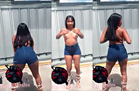 La Flor Jazmin le dice a Guachimán que espere y le muestra las tetas