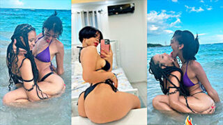 La hermana de Vitaly, Michelle Sánchez, por follar con 2 lesbianas