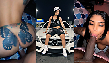 Por el culo dándole un montón de nyema al culazo de Gold