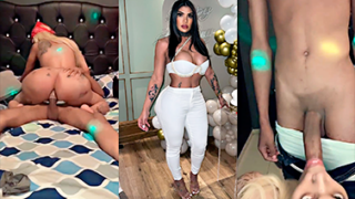 Papi se va a soltar el condón, espera dice la trans, cogiendo por el culo