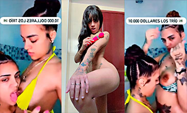 La Mellas Fresh cobra 10.000 dólares por un trío porno