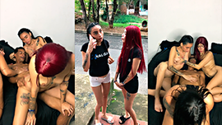 La pequeña Chanel, Angela y Susy la Pelirroja cumplen tu fantasía