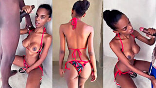 Maestra de Nagua en Construccion con 2 Cache Chupando Verga