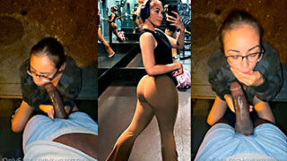 Laurie Blue y FabianoTheP son pilladas practicando sexo oral