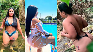 Liseth Casas En Rio Matando Un Poco El Calor Dentro De Su Coño