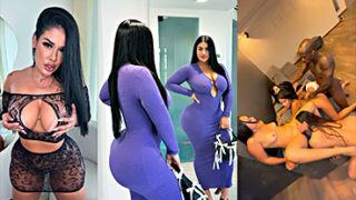 Lorena Vip, Lissa Aires y 3 putas más contra una polla muy larga