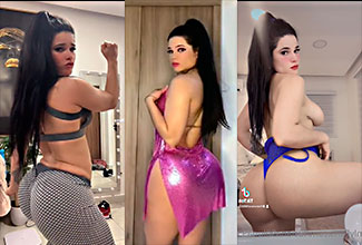 Luciana luna y su hermoso y duro culo como una piedra