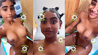 Malona dominicana quiere que le sigas frotando las tetas