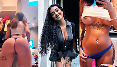 Malu Trevejo Con Pezones Rosados ​​Con Ganas De Follar