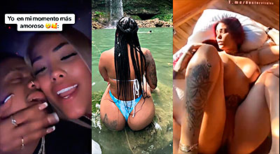 Mami kim teniendo sexo con su novio en una villa