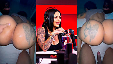 Mami kim obtiene su coño reventado y corrida en sus nalgas