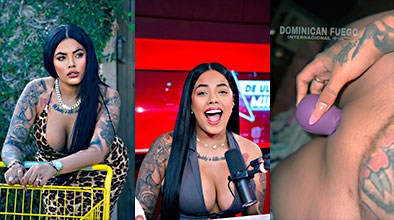 Mami Kim le pone un vibrador morado a su lindo Toto