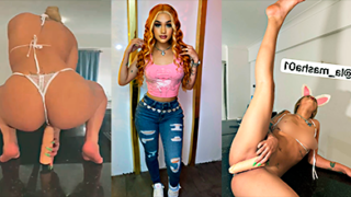 Masha Se Mete Rico Consolador en su Toto Rosa