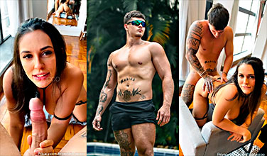 Matheus Alves (Paccoo) rompiendo un coño brasileño con intensidad