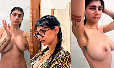 Mia Khalifa filtra vídeo porno íntimo en el baño