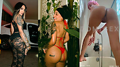 Mira como Shupamela abre ese toto dentro del baño