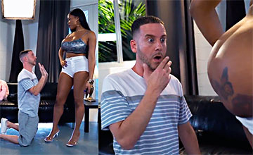 Moriah Mills vídeo porno donde pilla a su camarógrafo pervertido